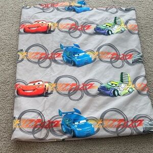 Cars Themed Gray Full flat sheet